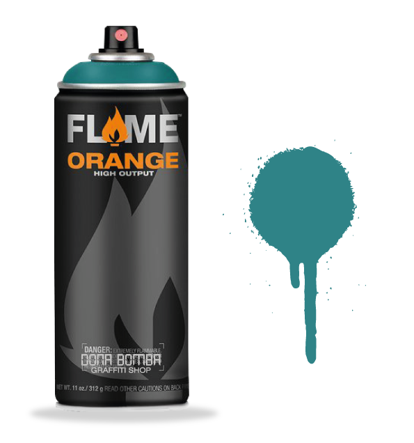 Flame Blue Spray Paint For Graffiti - Flame Blue Paint Can