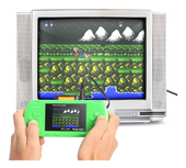 Mini Game Portátil Retrô Game pvp Station Lehuai Jogos Clássicos 8 bits nes Super  Mario Brós Preto em Promoção na Americanas